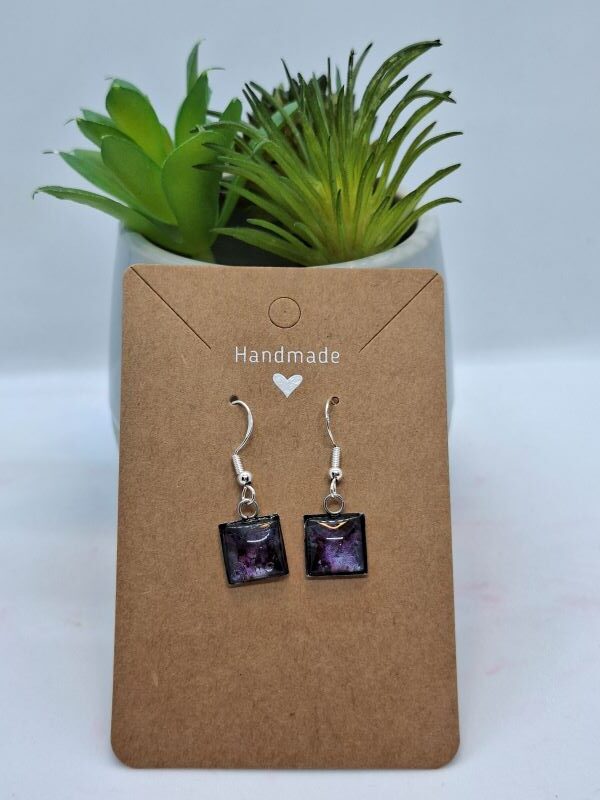 square earrings