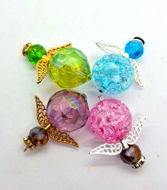 medium glass angel