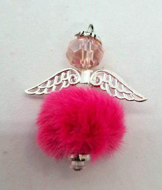 pink fluffy